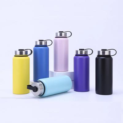 China Eco-Friendly Business Northfox Custom Wide Mouth Drink Sports Stainless Steel Double Wall Vacuum Insulated Water Flask for sale