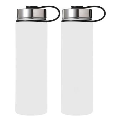 China Business Northfox Wide Mouth Bottle Stainless Steel Vacuum Water Bottle With Straw Lid Hydraulic Power Drinks Hot Selling Bottles for sale