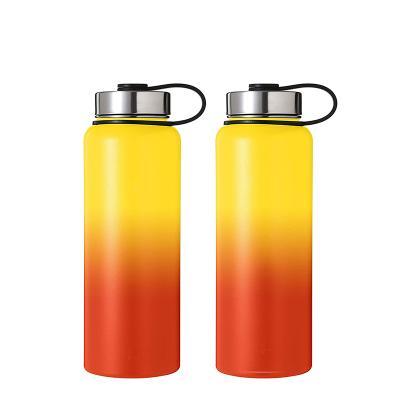 China Business Northfox Simple Modern 22oz Water Bottle With Straw Lid Gifts For Hydraulic Vacuum Insulated Bottle for sale