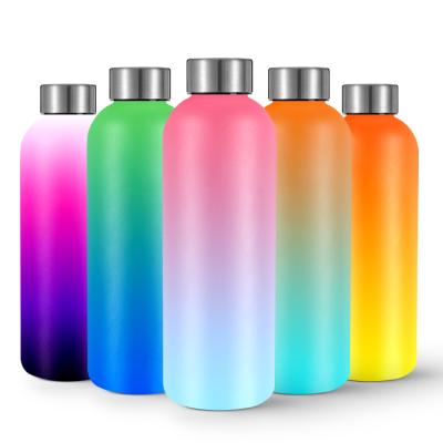 China Northfox 350ml 500ml Business Stylish Stainless Steel Drinking Bottle 500ml Thermal Flask Leakproof BPA Free Insulated Water Bottle for sale