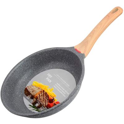 China Northfox Sustainable Kitchen Cooking Non-Stick Maifan Stone Cooking Frying Pan Pan Frying Pan Non Stick for sale