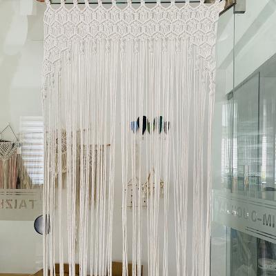 China Wholesale living room insulated macrame cotton door cutain window curtains for sale