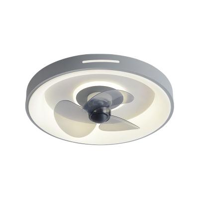 China modern scam control 3 color changes ventiladorModern de techo lamparas led ceiling fan with led lights chandelier for bedroom for sale