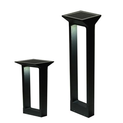 China Solar Powered Lawn Lights Plant Solar Powered Bollard Landscape Bollard Light Outdoor LED Garden Lawn Lamp Pathway Solar Bollard Light for sale