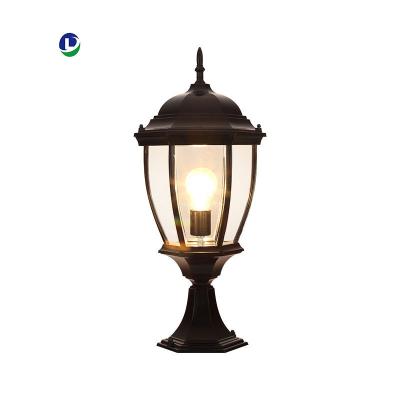 China AC IP65 Street Garden Yard Wall Landscape LED Post Lamp Post Pillar Light Outdoor Waterproof Classic Style AC IP65 Pillar Lights Aluminum for sale