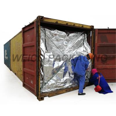 China The 20gp woven container liner heat insulation and heat insulation aluminum foil container moisture barrier moisture barrier for shipping for sale