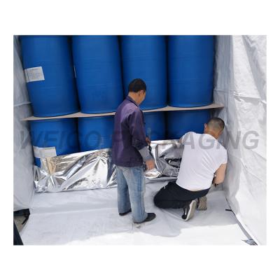 China Industrial Thermal Reflective Container Liner Bag , Thermal Waterproof Container Liner For 20ft Container for sale