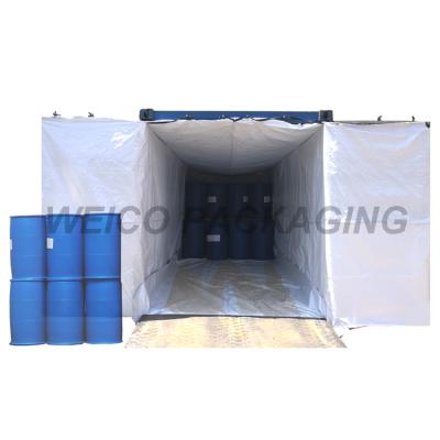 China Industrial Three Layer Waterproof Zero Leak Insulated Bulk Container Shipping Liner for sale