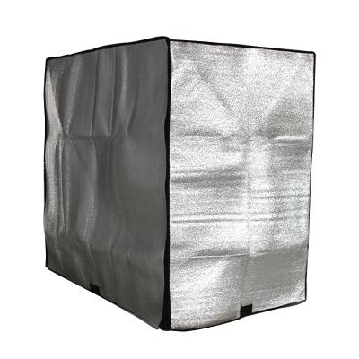 China Recyclable Recyclable Insulated Aluminum Foil Pallet Cover For Warm Pallet Epe Cover for sale