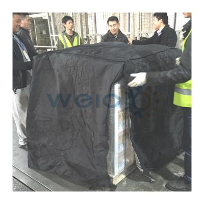 China Durable Transport Standard Heated Waterproof Reusable Pallet Cover Pallet Cover for sale