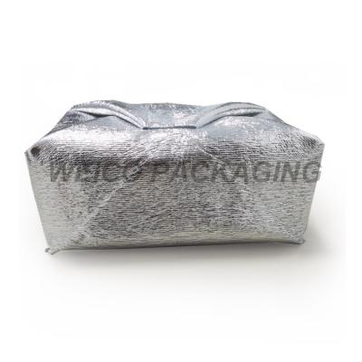 China Moisture-proof and Thermal Insulation Fresh Food Insulation Foil Liner Aluminum Foil Bubble Updraft Insulated Aluminum Foil Box Liner for sale