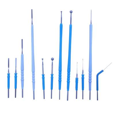 China Medical Surgery Instrument Electrosurgical Cautery Pencil Diathermy Blade Electrode Electrosurgical ESU Pencil Blade 2.36*70mm for sale