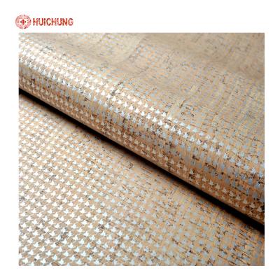 중국 High Quality Glossy Anti-rust Printing Pattern Cork Fabric For Bags Shoes 판매용