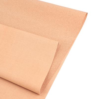 Cina Anti-rust ready to ship high quality polished smooth pure grain vegan cork fabric for yoga mat handwork bag in vendita