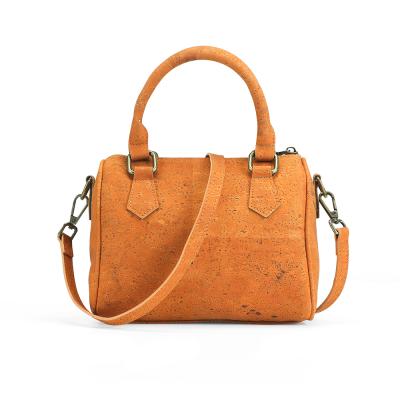 China Fashion Factory Wholesale High Quality Eco-Friendly Vegan Cork Handbags Custom For Women 2021 Ladies Handbags en venta