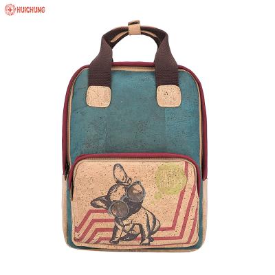 Cina Fashion Cork Bag Cork Waterproof Hot Selling Waterproof Backpack For Women in vendita