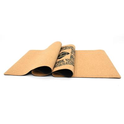 中国 China Cork Yoga Mat Pilate High Quality Printed Non-slip Mat Non-slip Mat 販売のため