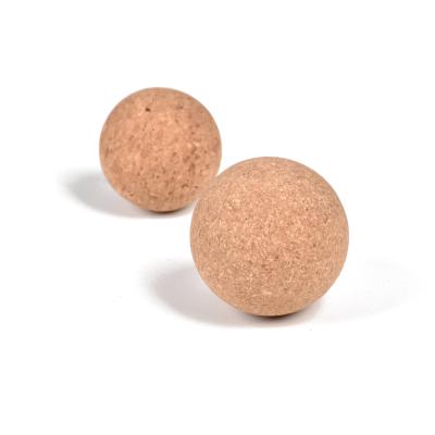 중국 Eco Friendly Hot Sale Wholesales Soft Natural Massage Ball Viable For Gym Massage Cork Yoga Ball 판매용