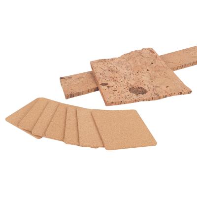 Chine Viable Custom Design DIY Cork Coaster Set Cup Sleeves Cork Coaster Coffee Mug Sleeve à vendre