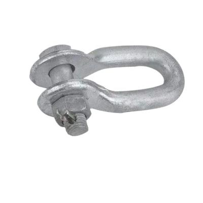 China Hardware U Type Shackle With Bolt Nut , Hot Dip Galvanized Surface for sale