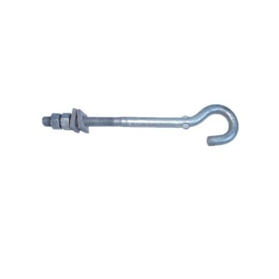 China stay wire accessories eye bolt and hook/pigtail hook for sale