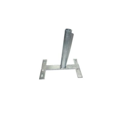 China Square Galvanized Lamp Post Frames Street Lamp Pole Holder for sale