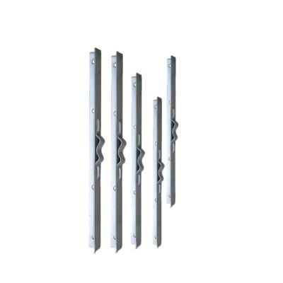 China Hardware Stay Wire Accessories Line Pole Hot Dip Galvanized Steel Cross Arm for sale