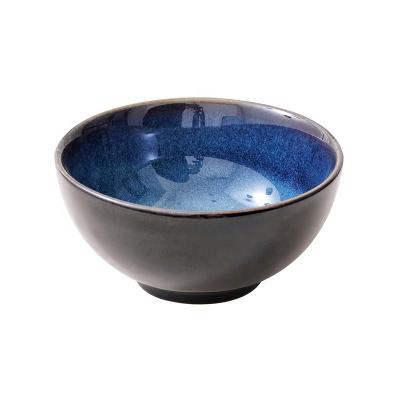 China Direct Wholesale Viable Ceramic Asian Restaurant Reaction Factory Ceramic Glaze Tableware And Ceramic Bowl for sale