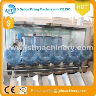 China Beverage QGF-120 popular best selling three in one supplier for 120 bph in Algeria 5 gallon water bottling process for sale