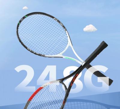 China Manufacturer Best Price Tennis Equipment Aluminum&Carbon Fiber Training Soft Tennis Racket For Beginners for sale