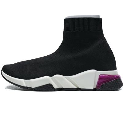 China Best Selling High Quality Fashion Brand Designer Sneakers Men Women Sock Casual Shoes Wholesale Durable for sale