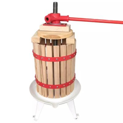 China Save Energy Wooden Wine Press Hydraulic Wine Press Grape Juicer Machine Sale Fruit Squeezer Juice Pressing for sale