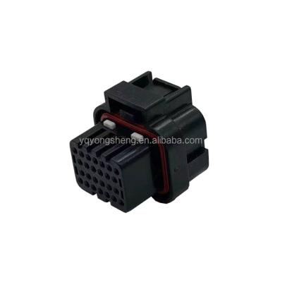 China 1473416-2 Automotive 26 Pin Black ECU Connector Female Waterproof Connector For Motorcycle Engine for sale