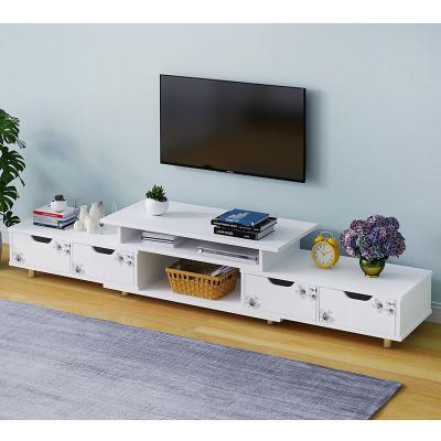 China (Other) Living Room Home Use Adjustable Modern Length Adjustable TV Stands Wooden Cabinet for sale