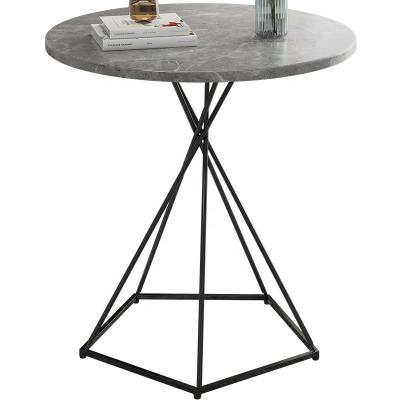 China White(Other) simple round modern small metal and gold adjustable coffee table tea table for shop living room for sale