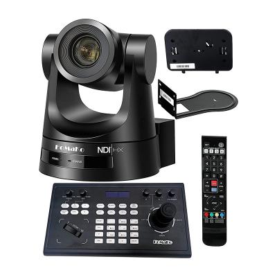 China NDI PTZ Camera 30X Package HDMI 3G-SDI IP PoE HDMI PTZ Camera Controller for Church Worship + PoE IP PTZ Keyboard BN301 for sale