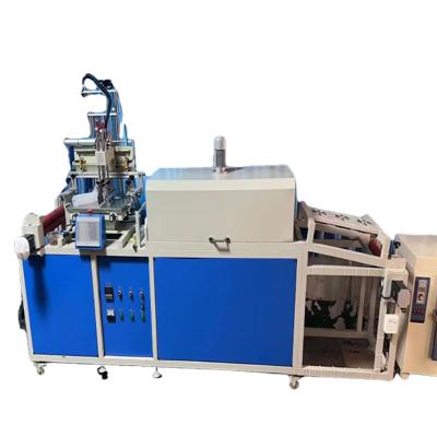 China Garment Shops MT Brand Fully Automatic Roll To Roll Silk Screen Printing Machine For High Quality Digital Tape Ribbon Printer for sale