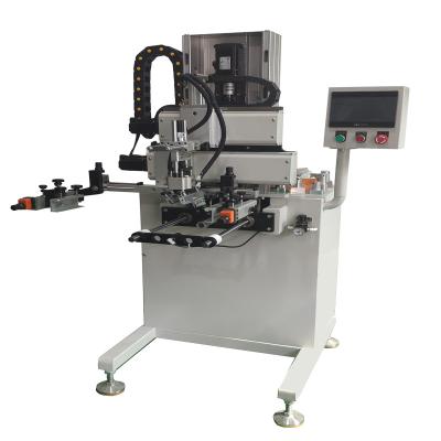 China Hotels factory price semi automatic servo screen printing machine for bottles irregularly curved high quality screen printing material for sale