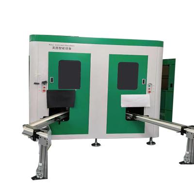 China Factory automatic double screen printing machine six-color video positioning servo servo printing press for sale