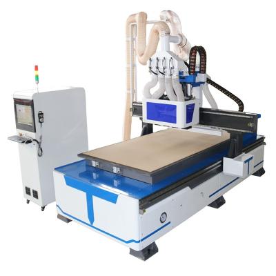 China CA-1325 Hotels 4 Spindle CNC Pneumatic Router 1325 For Engraving Wooden Door for sale