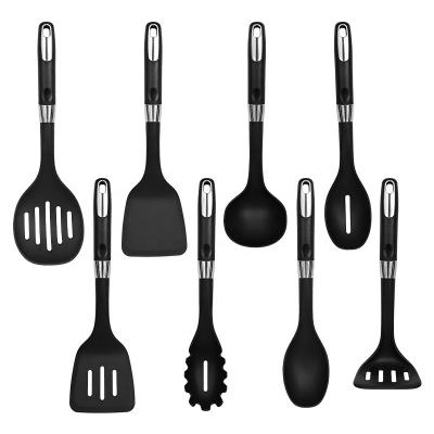 China Sustainable Top Quality 5pcs Food Grade Silicone Utensils Set Eco - Friendly Kitchenware for sale