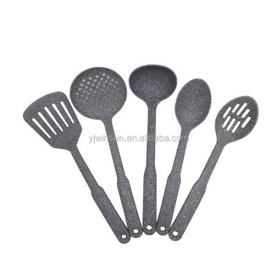 China Sustainable Hot Selling Kitchenware Amazon Kitchen Utensil Nylon Kitchen Tools 5pcs Set Cooking Tools for sale