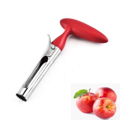 China Best Viable Selling Creative Kitchen Apple Cutter Food Grade Stainless Steel Fruit Tool Vegetable Hollow Apple Punch for sale