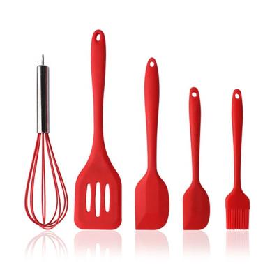 China Viable Hot Selling Silicone Kitchen Tool Kit Basic Colorful Baking Tools for sale