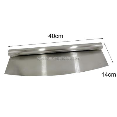 China Top Quality Disposable Baking Tools OEM Stainless Steel Pizza Tilting Cutter for sale