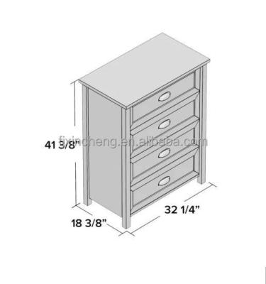 China Modern Tall Rectangular Drawers Storage Drawers Cabinet Use Bedroom Chest Chest for sale