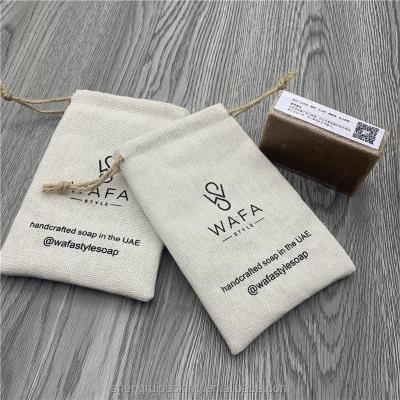 China Organic Cord Jute/Burlap Pouch/Soap Cord Burlap for sale