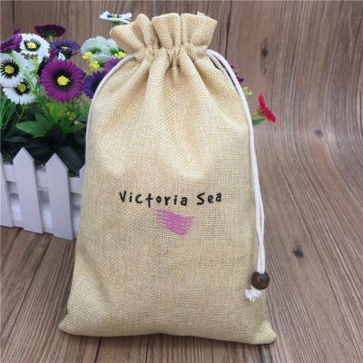 China Natural Hessian Sack Small Hessian Sack Jute Sack Gift Wedding Favor Gift Jute Sack for sale