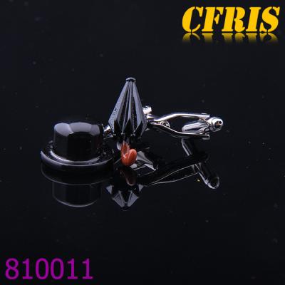 China British Novelty Style Cufflink Umbrella With Hat Style Cufflinks For Gentleman for sale