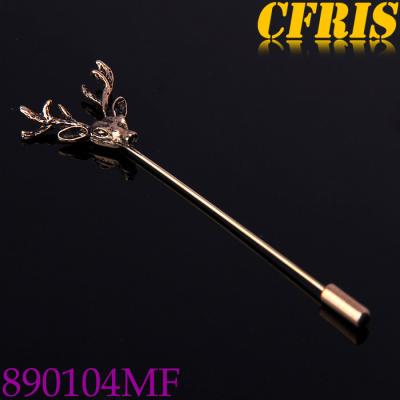 China Christian Long Pin Wholesale Gold Deer Lapel Pins from Europe for sale